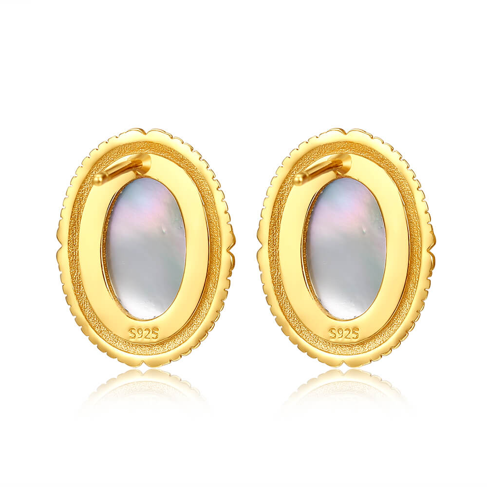 Retro Abalone Earrings 3