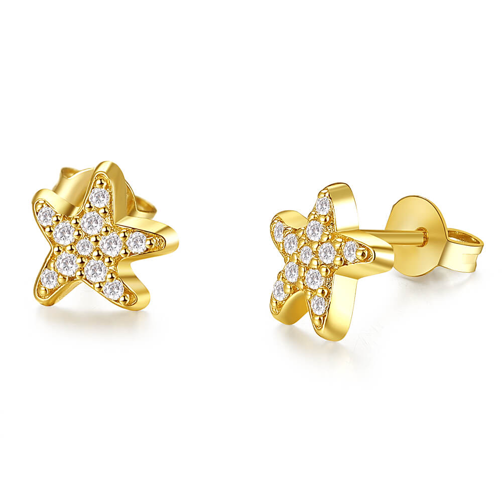 Starfish Stud Earrings 1