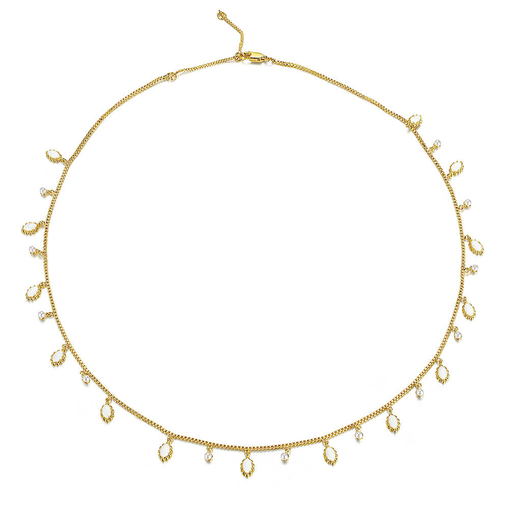 Timeless Opal And Pearl Necklace 1