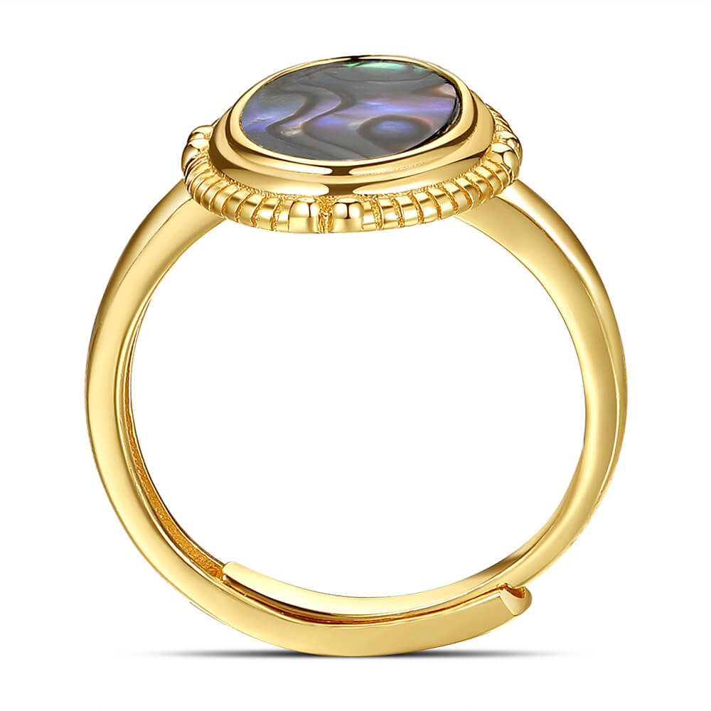 Vintage Abalone Ring 2