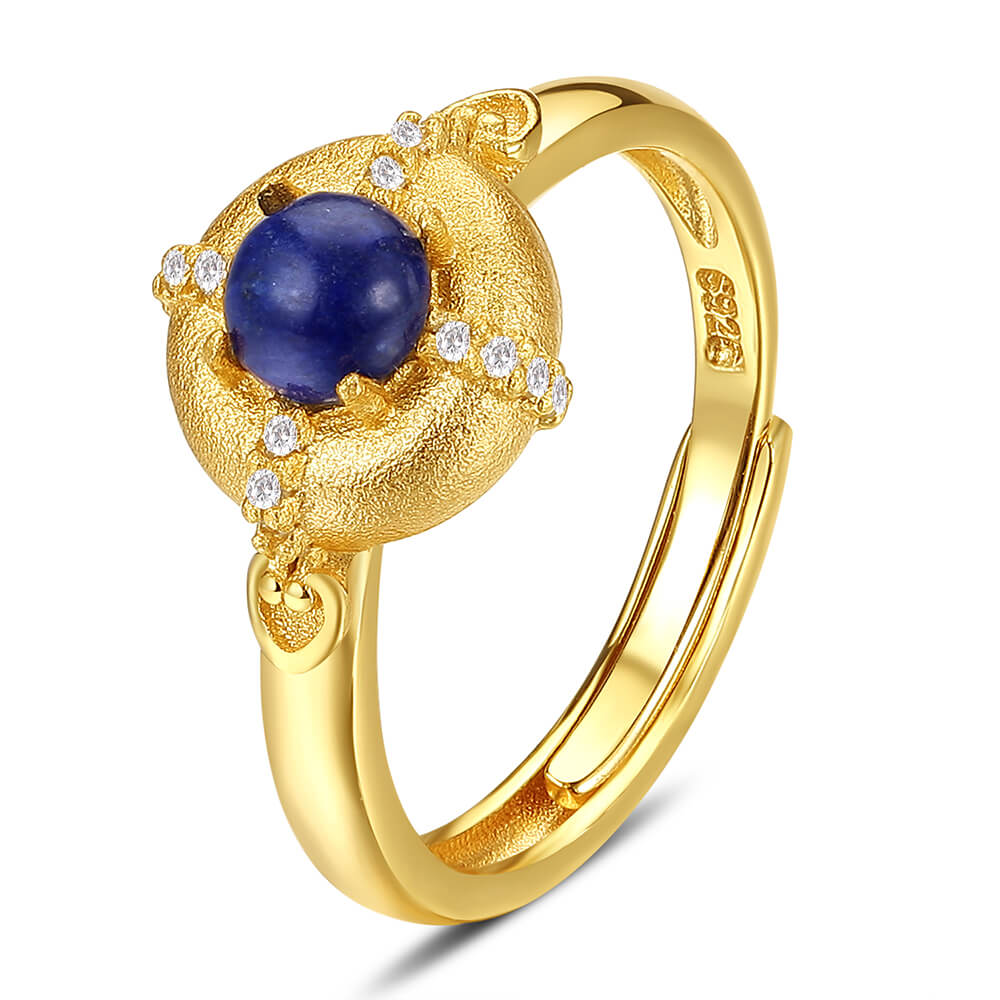 Vintage Lapis Lazuli Ring 1